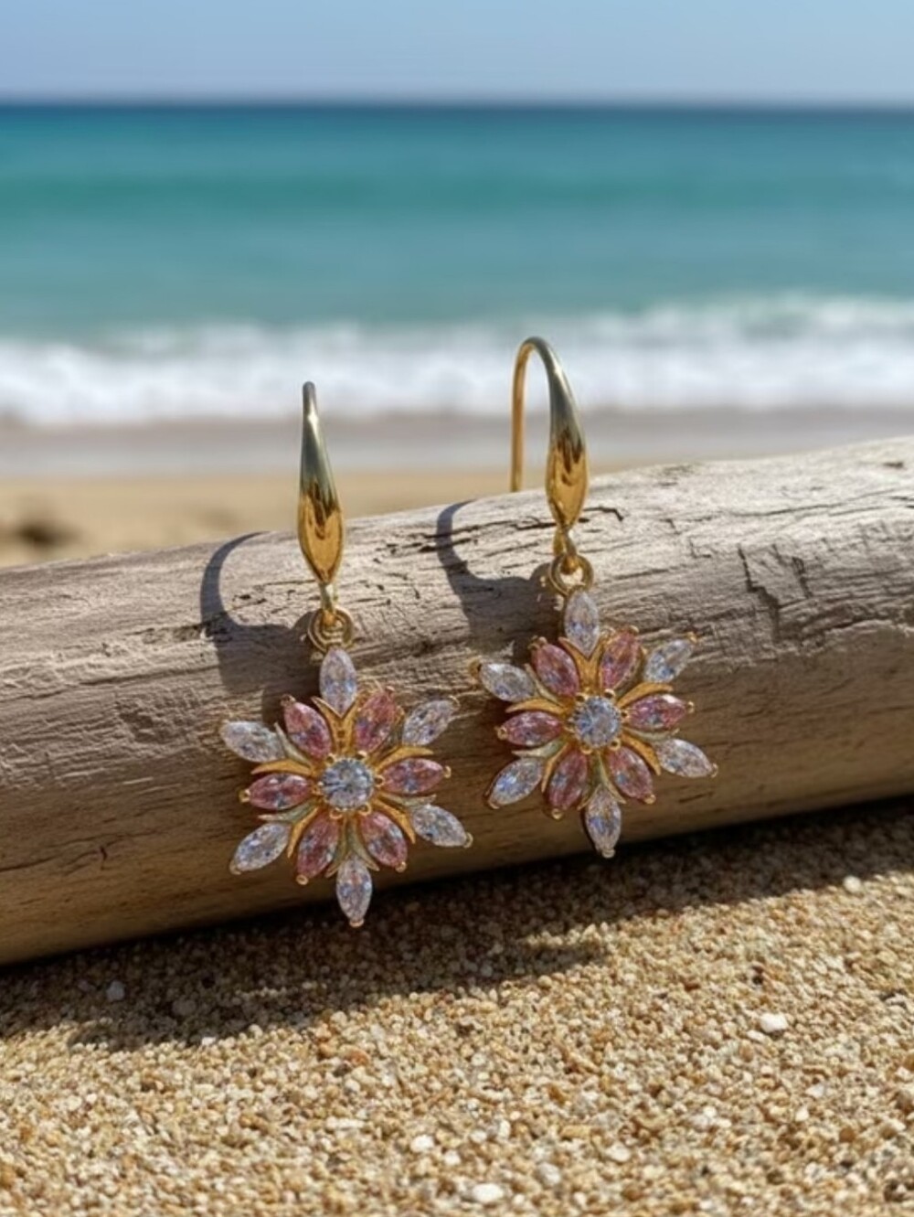 Women's Flower Drop Earrings
